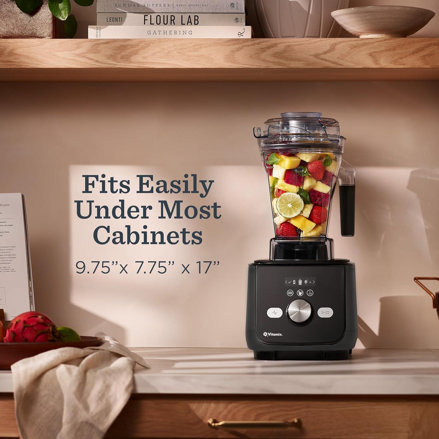 imageVitamix Ascent X5 Blender with 10 Blending Programs SelfCleaning Program ProfessionalGrade Blender for Smoothies Soups and More StainlessSteel Blades 48 Oz Container Brushed StainlessGraphite