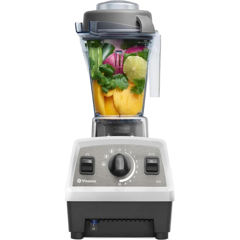 imageVitamix Propel Series 510 Blender with Three Blending Programs ProfessionalGrade Blender for Smoothies and More StainlessSteel Blades SelfCleaning Kitchen Appliance 48 Oz Container WhiteWhite