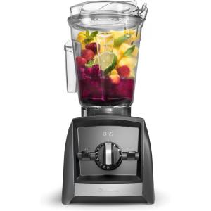 Vitamix A2500 Ascent Series Smart Blender, Professional-Grade, 64 oz. Low-Profile Container, Red (Renewed)(Slate)