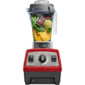 Vitamix Propel Series 510 Blender with Three Blending Programs, Professional-Grade Blender for Smoothies and More, Stainless-Steel Blades, Self-Cleaning Kitchen Appliance, 48 Oz Container, White(Red)