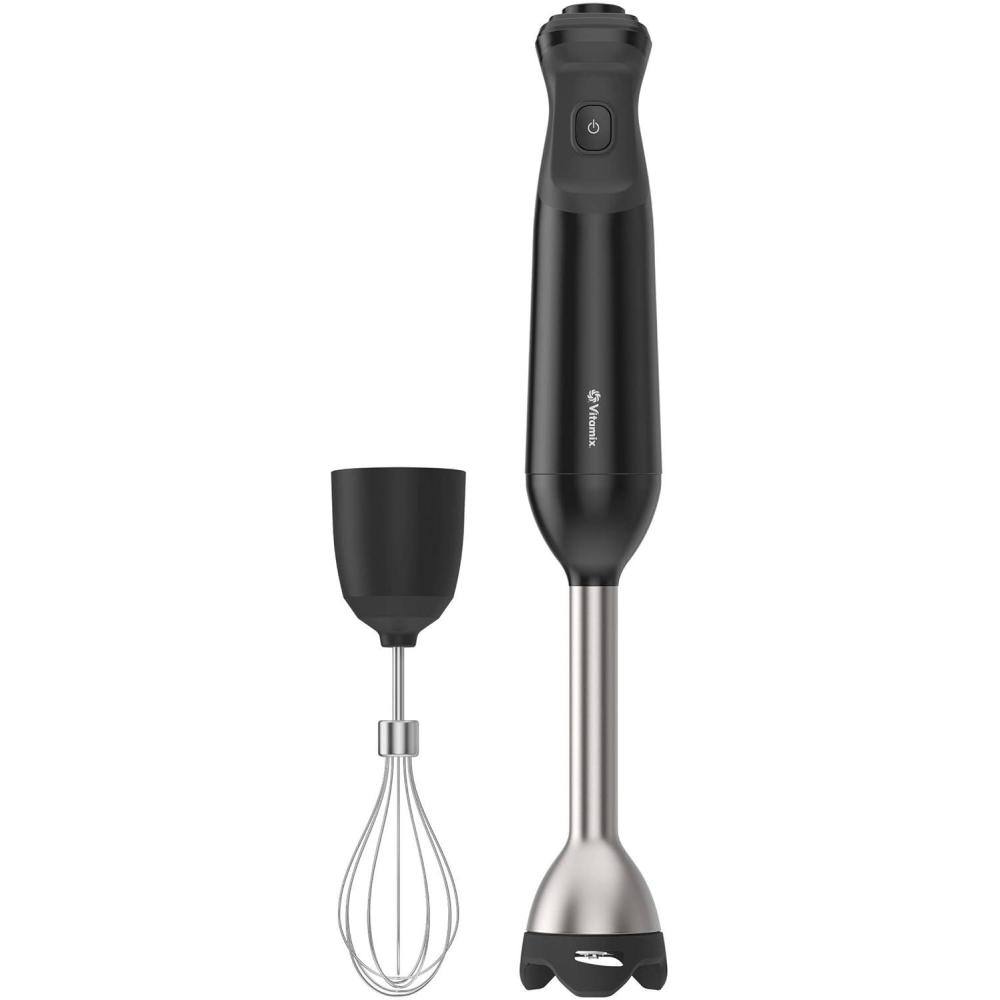 imageVitamix 2Speed Immersion Blender  Whisk Attachment ProfessionalGrade Hand Blender with 350Watt Motor and StainlessSteel Blade Black