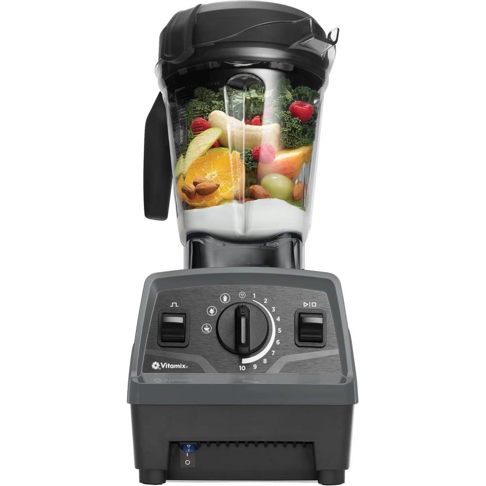 imageVitamix Explorian with Programs Three Blending Programs ProfessionalGrade Blender for Smoothies and More SelfCleaning Kitchen Appliance 64 Oz Container Black Renewed PremiumSlate