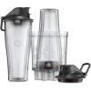 imageVitamix Personal Cup Adapter BPAFree DishwasherSafe Two 20Ounce Blender Cups Two Lids and One Blender Adapter with StainlessSteel Blades20 fl oz