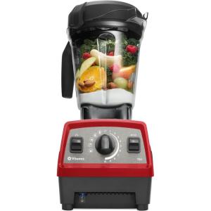 Vitamix Propel Series 750 Professional-Grade Blender with Four Self-Cleaning Blending Programs for Smoothies, Soups and More, Stainless-Steel Blades, 64 Oz Container, Black(Red)