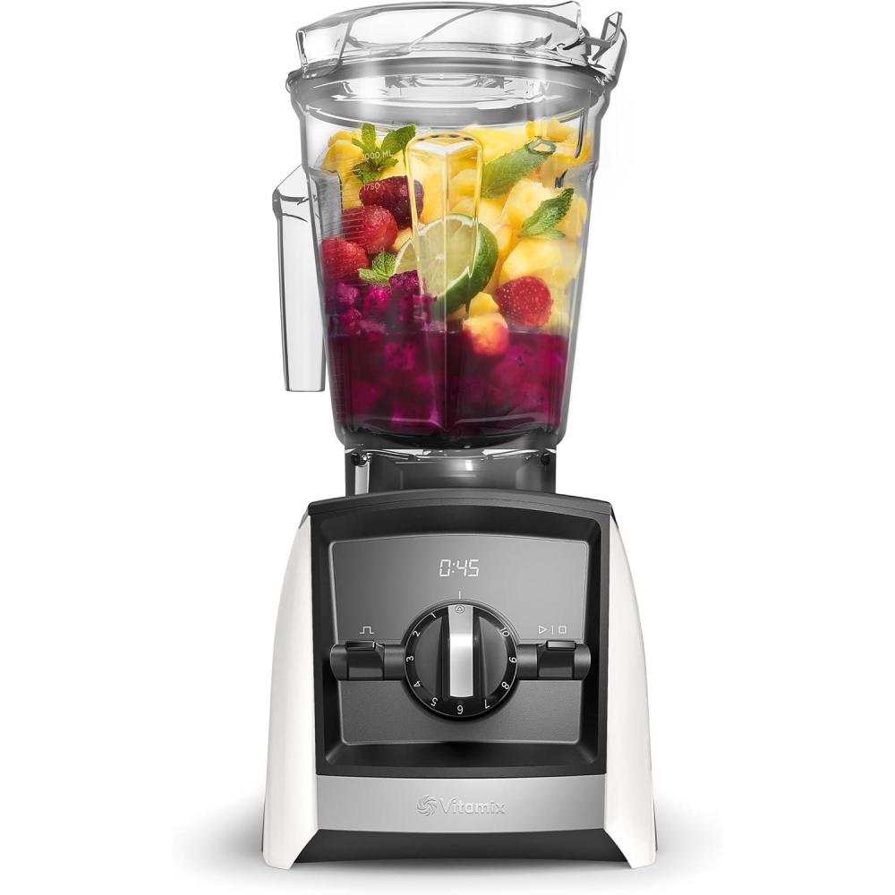 imageVitamix A2300 Ascent Series Smart Blender ProfessionalGrade 64 oz LowProfile Container WhiteWhite