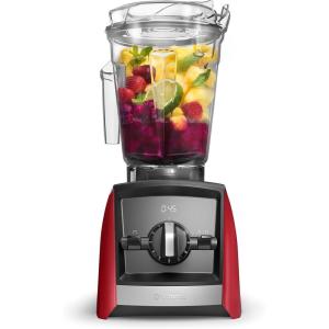 Vitamix A2300 Ascent Series Smart Blender, Professional-Grade, 64 oz Low-Profile Container, White(Red)