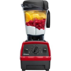 Vitamix Explorian Blender, Professional-Grade, 64 oz. Low-Profile Container, Black – 65542 (Renewed Premium)(Red)
