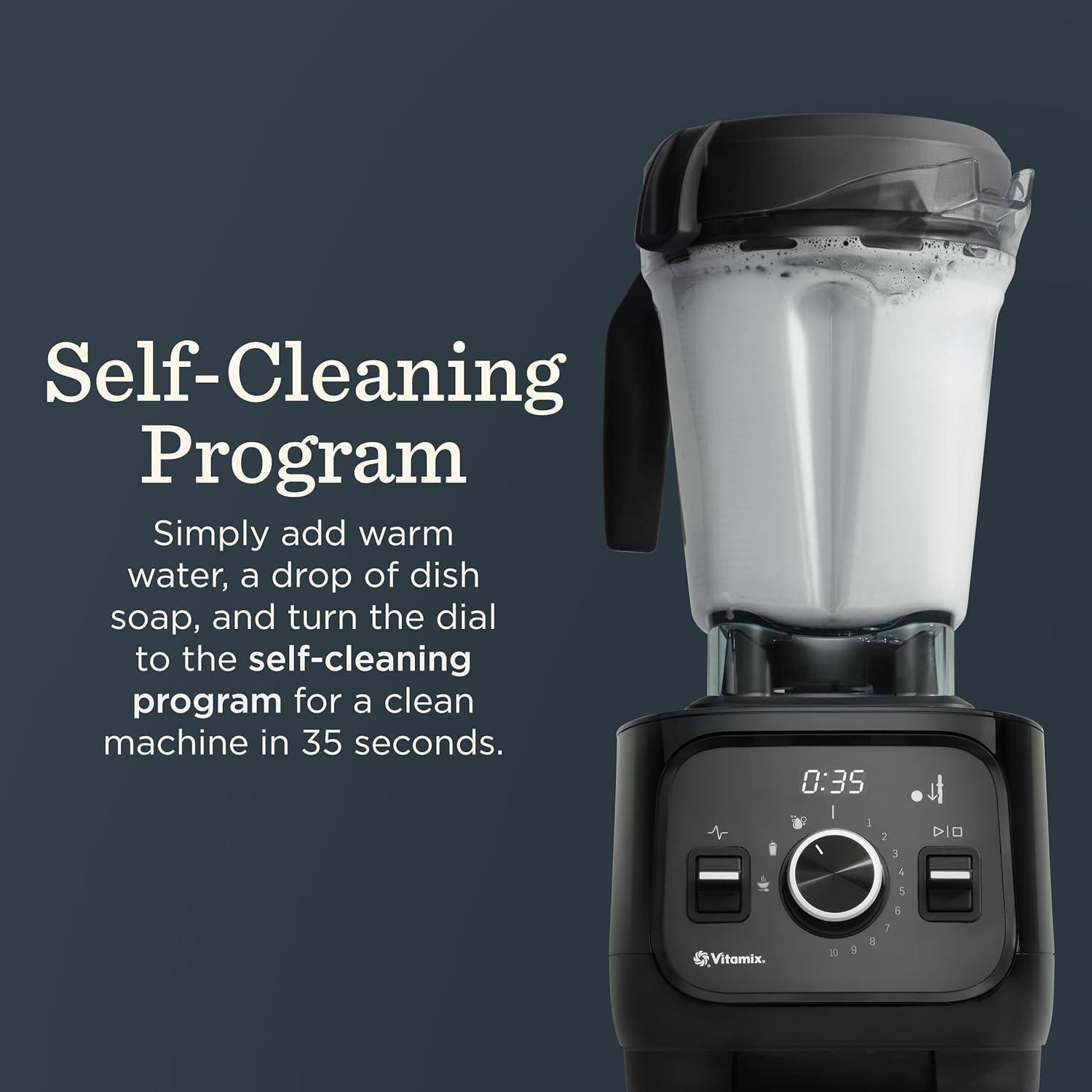 imageVitamix Alta Pro Blender Two Blending Programs SelfCleaning Program ProfessionalGrade Blender for Smoothies and More StainlessSteel Blades 64 Oz Container White Renewed PremiumBlack